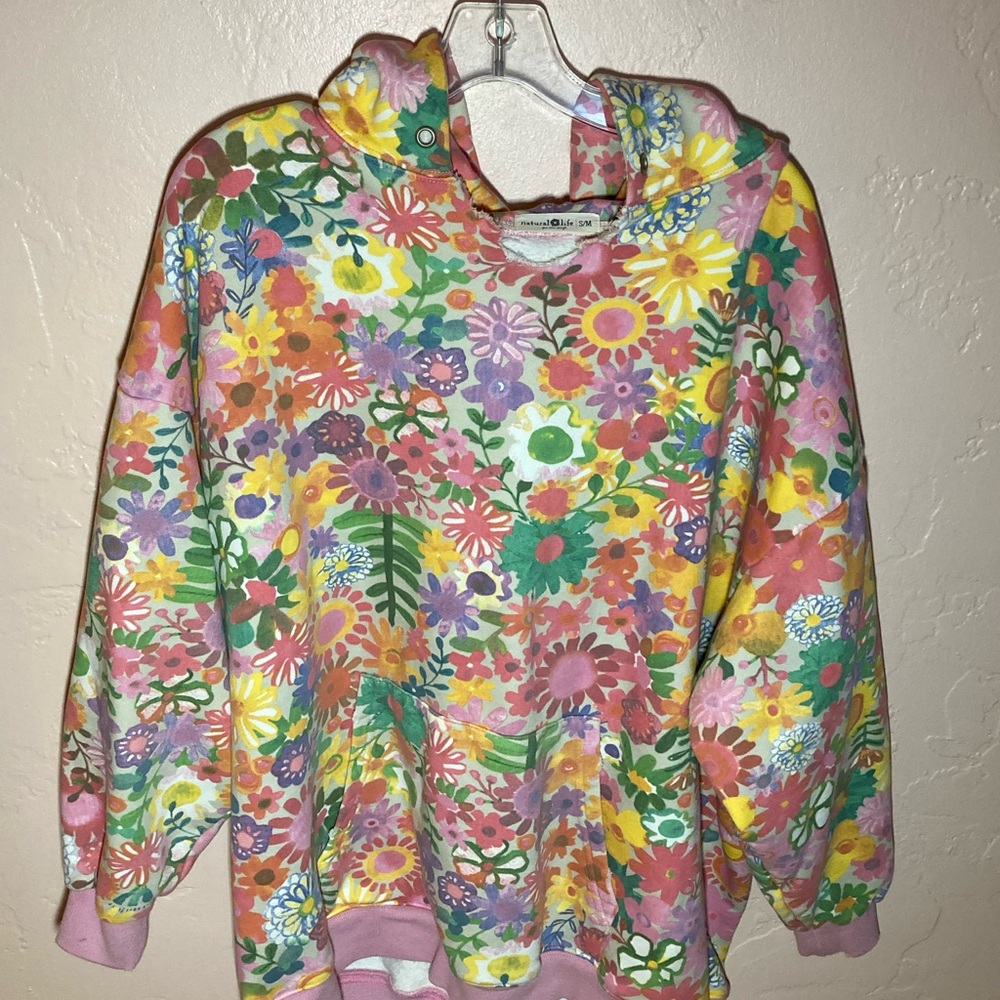 Vintage Floral Hoodie